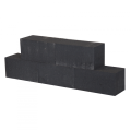 Patioblok strak 60x12x10 cm antraciet