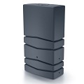 Aqua Tower regenton 350 liter antraciet l.77,5 x b.38,2 x h.135 cm