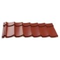 Dakpanplaten t.b.v. Douglasvision kapschuur Comfort 500x320 cm, (19 m²), donkerrood