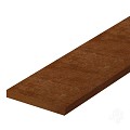Azobé gezaagd 10x100mm bc  - lengte: 300 cm