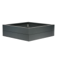 Bloembak antraciet 150x90x56 cm