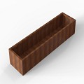 Bloembak Module+ 60x240x42 cm Corten