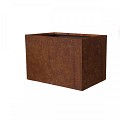 Bloembak vlak corten 60x90x60 cm