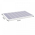 Pext Polycarbonaat Dakpakket - 8060x3000 muuraanbouw - wit - polycarbonaat helder