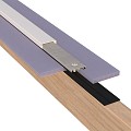 Pext Polycarbonaat Dakpakket - 8060x3000 muuraanbouw - wit - polycarbonaat helder