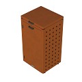 Kliko ombouw 120 Liter corten met klep