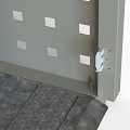 Kliko ombouw 120 Liter taupe met klep