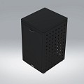 Kliko ombouw 240 Liter grafiet zwart met vaste deksel