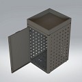Kliko ombouw 240 Liter taupe met tuinbak