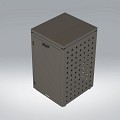 Kliko ombouw 240 Liter taupe met vaste deksel