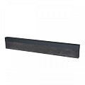 Uprofiel gelijkzijdig opsluitband 5cm 220x5,1x5,1x5,4 cm Antraciet