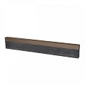 Uprofiel gelijkzijdig opsluitband 5cm 220x5,1x5,1x5,4 cm Supra Bruin