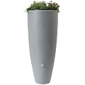 2in1 regenton 300 liter grijs ø 62(max) x h.145 cm C