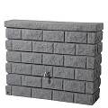 ROCKY muur 400 liter antraciet l.120 x b.40 x h.100 cm C