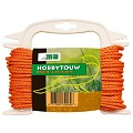 Hobbytouw oranje 4 mm x 20 mtr