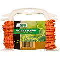Hobbytouw oranje 6 mm x 10 mtr