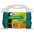 Hobbytouw groen 4 mm x 20 mtr