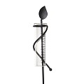 Regenmeter enkel blad incl.glas - 120 cm