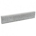 Busbaanband 23/46x25 grijs eindstuk