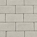 Betonstraatsteen 8cm grijs S-top