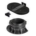 Tegeldrager 50-74 mm verstelbaar rand