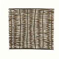 Wilgentenenscherm grof, boven- en onderkant voorzien van latten, 90x180 cm