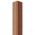 Azobé paal gezaagd gepunt 60x60x1500 mm