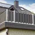 Aluminium ligger met 2x kap 13x70x1800mm bc