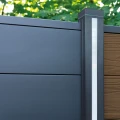 Aluminium lamel "Mix&Match" 20x141x1800mm [antraciet gepoedercoat] 2 stuks in krimpfolie bc