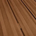 WPC-bruin FSC decking clip 21x145x3600mm semi-ribbel/glad 2 stuks bc
