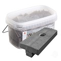 Rock Grey clips tbv WPC (emmer 100 st)