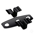 RVS clips [zwart] 100 stuks (tbv decking DuoW.PRO) incl. schroeven+boor+bitje bc