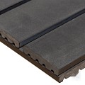 WPC-antraciet FSC tuintegel 14/5L 12mm 24x1000x1000mm glad bc >