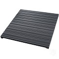 WPC-antraciet FSC tuintegel 6/3L 21mm 50x900x900mm semi-ribbel bc
