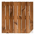 Grenen FSC tuintegel 8/3L 11mm 22x500x500mm glad [bruin geimpregneerd] bc