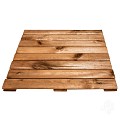 Grenen FSC tuintegel 8/3L 11mm 22x500x500mm glad [bruin geimpregneerd] bc