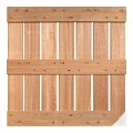 Bangkirai tuintegel 7/3L 12mm 24x500x500mm ribbel bc