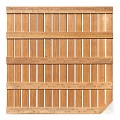 Bangkirai tuintegel 14/5L 12mm 24x1000x1000mm ribbel bc