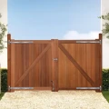 Bangkirai tuinpoort "Belmonte" (dubbel) 40x3000x1800mm incl. beslag bc