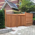 Bangkirai tuinpoort "Belmonte" (dubbel) 40x3000x1800mm incl. beslag bc