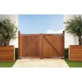 Bangkirai tuinpoort "Belmonte" (dubbel) 40x3000x1800mm incl. beslag bc