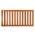 Bangkirai tuinhek "Luxe" recht 13L 12mm 36x1800x700mm glad / RVS bc