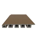 NewTechWood composiet co-extrusie wand bekleding castellation 25 profiel. 2.5x19.6x290 cm Teak