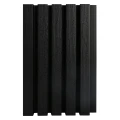 NewTechWood composiet co-extrusie wand bekleding castellation 25 profiel. 2.5x19.6x290 cm zwart