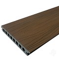 Elephant vlonderplank "Naadloos" houtcomposiet FSC 21x140x4000mm co-ex Natural dark brown houtnerf