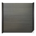 Elephant schutting Dark Line aluminium Rhombus 24L 1800x1800mm horizontaal antraciet
