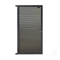 Elephant tuindeur Dark Line aluminium rhombus 40x900x1740mm antraciet incl. krukken/slot/beslag