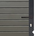 Elephant tuindeur Dark Line aluminium rhombus 40x900x1740mm antraciet incl. krukken/slot/beslag