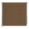 Elephant lamel Mix&Match houtcomposiet FSC 20x282x1800mm (2 stuks) co-ex Natural dark brown