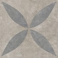 GeoCeramica® 60x60x4 cm Amb. Greige Flower